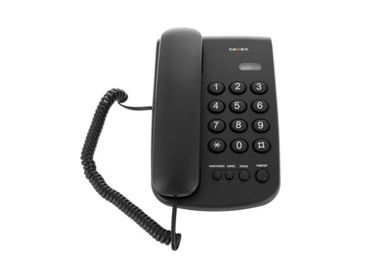 Проводной телефон TeXet TX-241 черный
